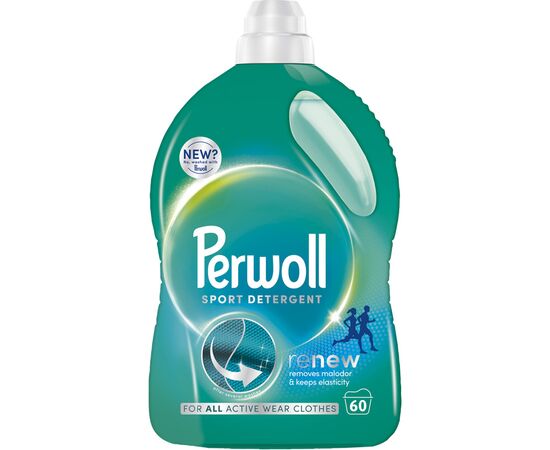 Гель для прання Perwoll Догляд та Освіжаючий ефект Для спортивного одягу 3 л (9000101809930)