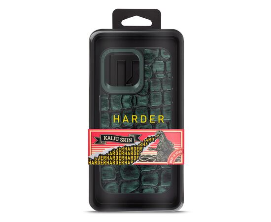 Чехол для мобильного телефона Harder Kaiju Skin Apple iPhone 15 Pro Max Green (ARM76846), изображение 3 Чехол для мобильного телефона Harder Kaiju Skin Apple iPhone 15 Pro Max Green (ARM76846), изображение 3