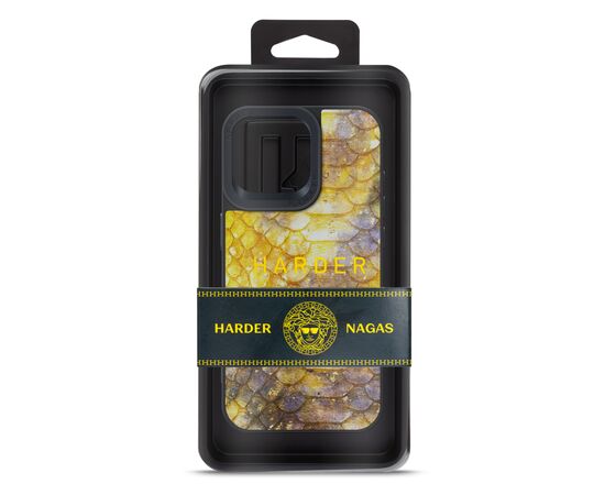 Чехол для мобильного телефона Harder Nagas Apple iPhone 15 Pro Max Yellow (ARM76741), изображение 3 Чехол для мобильного телефона Harder Nagas Apple iPhone 15 Pro Max Yellow (ARM76741), изображение 3
