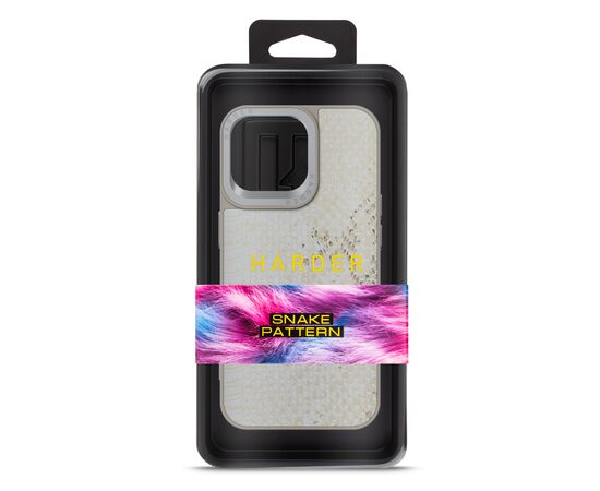 Чохол до мобільного телефона Harder Snake Pattern Apple iPhone 14 Pro Max White Cream (ARM76813), зображення 3 Чохол до мобільного телефона Harder Snake Pattern Apple iPhone 14 Pro Max White Cream (ARM76813), зображення 3