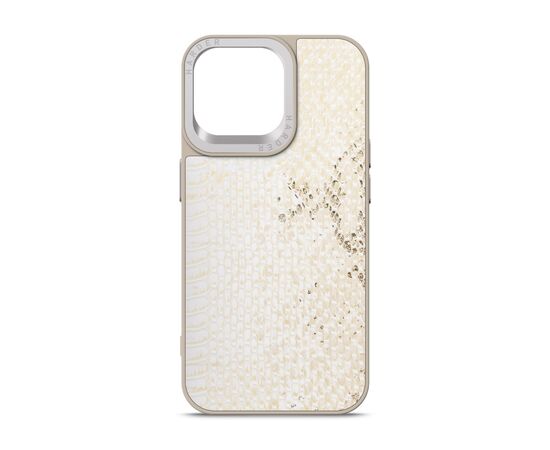 Чехол для мобильного телефона Harder Snake Pattern Apple iPhone 14 Pro Max White Cream (ARM76813)