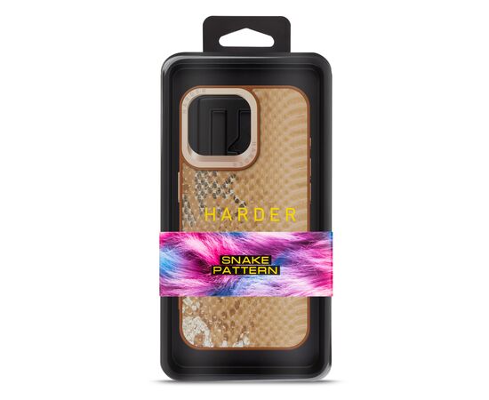 Чехол для мобильного телефона Harder Snake Pattern Apple iPhone 15 Pro Max Beige (ARM76800), изображение 3 Чехол для мобильного телефона Harder Snake Pattern Apple iPhone 15 Pro Max Beige (ARM76800), изображение 3