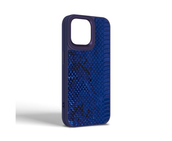 Чехол для мобильного телефона Harder Snake Pattern Apple iPhone 15 Pro Max Blue Mystic (ARM76802), изображение 2 Чехол для мобильного телефона Harder Snake Pattern Apple iPhone 15 Pro Max Blue Mystic (ARM76802), изображение 2