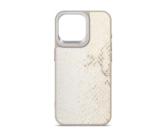 Чехол для мобильного телефона Harder Snake Pattern Apple iPhone 15 Pro Max White Cream (ARM76801)
