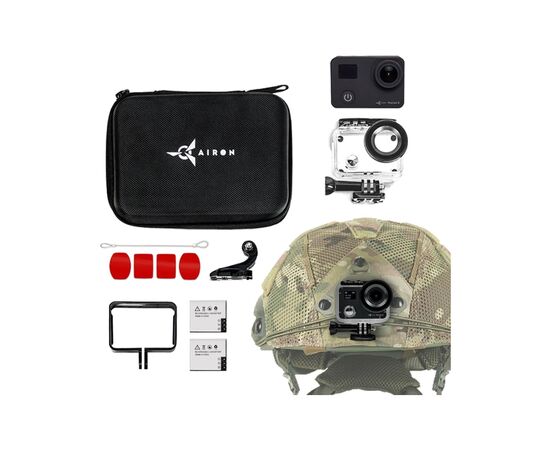 Экшн-камера AirOn ProCam 8 Tactical Helm Kit (4822356754510), изображение 2 Экшн-камера AirOn ProCam 8 Tactical Helm Kit (4822356754510), изображение 2
