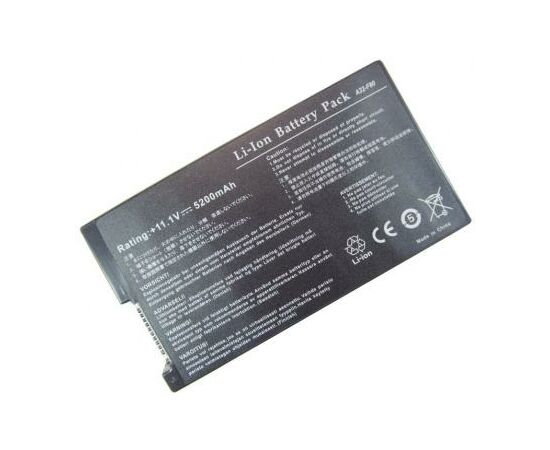 Аккумулятор для ноутбука AlSoft Asus A32-F80 5200mAh 6cell 11.1V Li-ion (A41439), изображение 2 Аккумулятор для ноутбука AlSoft Asus A32-F80 5200mAh 6cell 11.1V Li-ion (A41439), изображение 2