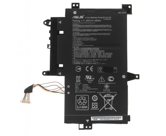 Акумулятор до ноутбука ASUS Transformer TP500LA B31N1345, 4200mAh (48Wh), 3cell, 11.4V (A47567)