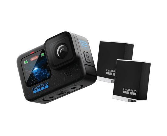 Экшн-камера GoPro HERO12 Black + Enduro + Head Strap + Handler Floating (CHDRB-121-RW), изображение 2 Экшн-камера GoPro HERO12 Black + Enduro + Head Strap + Handler Floating (CHDRB-121-RW), изображение 2