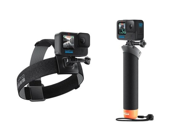 Екшн-камера GoPro HERO12 Black + Enduro + Head Strap + Handler Floating (CHDRB-121-RW)
