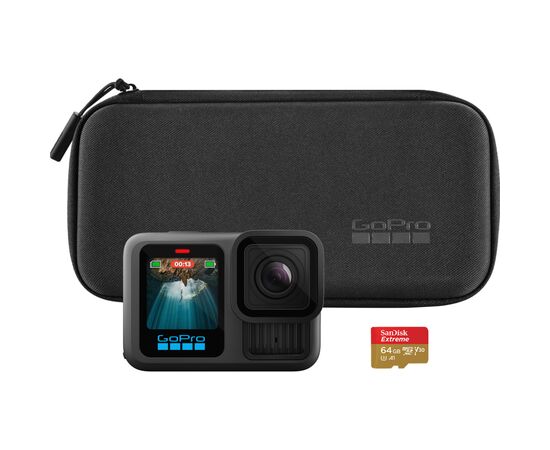 Экшн-камера GoPro HERO13 Black + 64Gb SD card (CHDSB-131-RT), изображение 10 Экшн-камера GoPro HERO13 Black + 64Gb SD card (CHDSB-131-RT), изображение 10