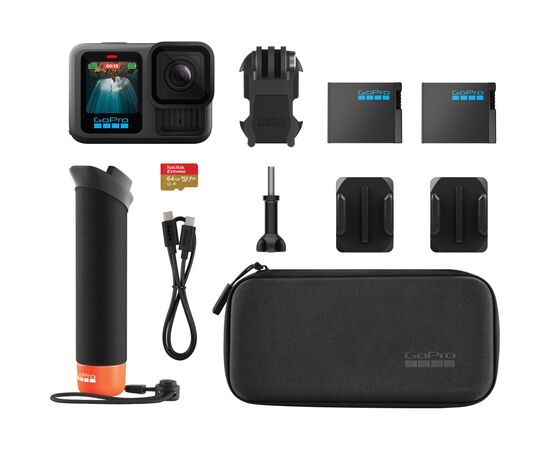 Экшн-камера GoPro HERO13 Black + Enduro + SD Card + Handler Floating (CHDRB-131-RW), изображение 11 Экшн-камера GoPro HERO13 Black + Enduro + SD Card + Handler Floating (CHDRB-131-RW), изображение 11
