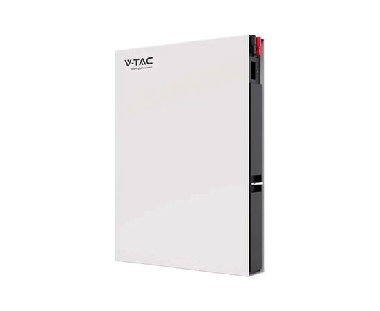 Батарея LiFePo4 V-TAC 51.2V - 100Ah SLIM LiFePO4 (VT-4816 V-TAC-51.2), изображение 3 Батарея LiFePo4 V-TAC 51.2V - 100Ah SLIM LiFePO4 (VT-4816 V-TAC-51.2), изображение 3