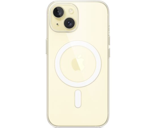Чохол до мобільного телефона Apple iPhone 15 Clear Case with MagSafe (MXRK3ZM/A), зображення 5 Чохол до мобільного телефона Apple iPhone 15 Clear Case with MagSafe (MXRK3ZM/A), зображення 5