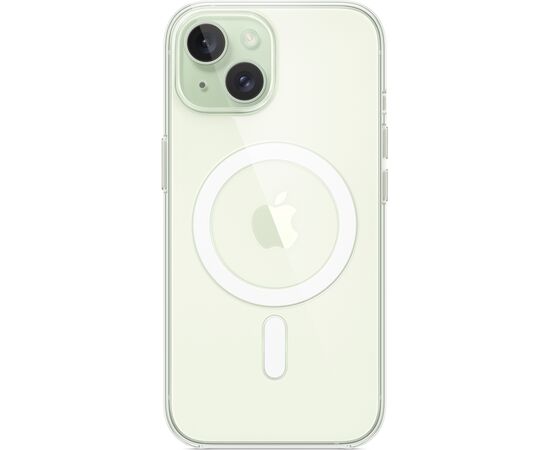 Чохол до мобільного телефона Apple iPhone 15 Clear Case with MagSafe (MXRK3ZM/A), зображення 6 Чохол до мобільного телефона Apple iPhone 15 Clear Case with MagSafe (MXRK3ZM/A), зображення 6