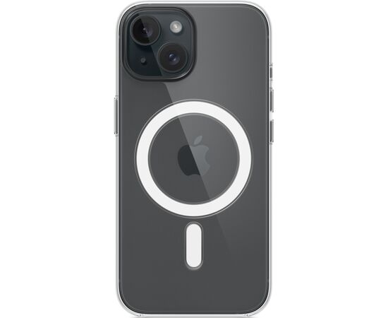 Чохол до мобільного телефона Apple iPhone 15 Clear Case with MagSafe (MXRK3ZM/A), зображення 7 Чохол до мобільного телефона Apple iPhone 15 Clear Case with MagSafe (MXRK3ZM/A), зображення 7