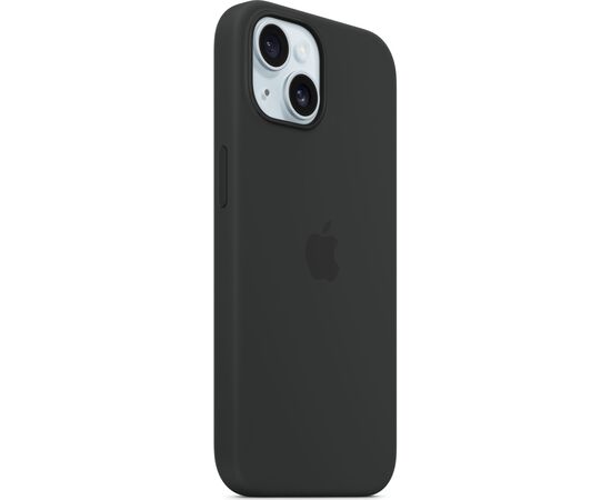 Чехол для мобильного телефона Apple iPhone 15 Silicone Case with MagSafe - Black,Model A3123 (MXPD3ZM/A), изображение 2 Чехол для мобильного телефона Apple iPhone 15 Silicone Case with MagSafe - Black,Model A3123 (MXPD3ZM/A), изображение 2