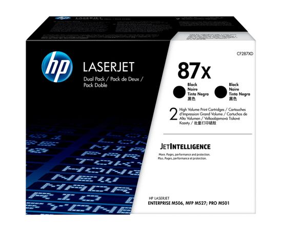 Картридж HP LJ  87X Dual Pack (CF287XD)