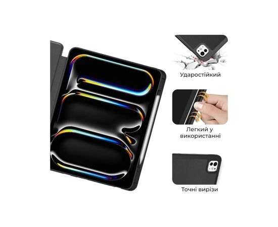 Чехол для планшета AirOn Premium SOFT iPad Pro 11 2024 + Film Black (4822352781128), изображение 5