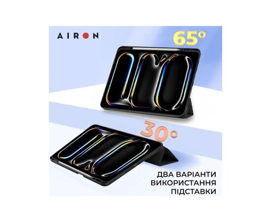 Чехол для планшета AirOn Premium SOFT iPad Pro 11 2024 + Film Black (4822352781128), изображение 8