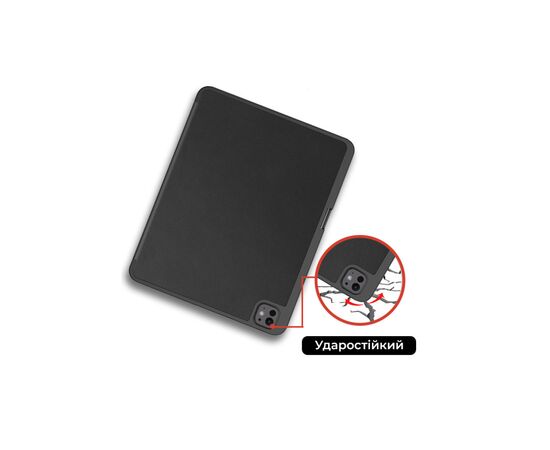 Чехол для планшета AirOn Premium SOFT iPad Pro 13 2024 + Film Black (4822352781129), изображение 5 Чехол для планшета AirOn Premium SOFT iPad Pro 13 2024 + Film Black (4822352781129), изображение 5