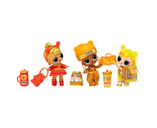Лялька L.O.L. Surprise! серії Loves Mini Sweets HARIBO DELUXE – Золоті ведмедики (119906)