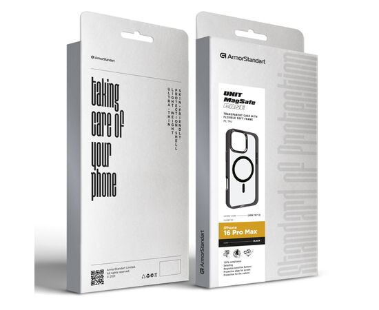 Чохол до мобільного телефона Armorstandart Unit MagSafe Apple iPhone 16 Pro Max Black (ARM78713), зображення 2