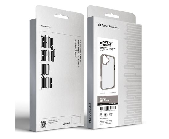 Чехол для мобильного телефона Armorstandart UNIT2 Apple iPhone 16 Plus Titanium Grey (ARM79287), изображение 2
