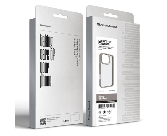Чохол до мобільного телефона Armorstandart UNIT2 Apple iPhone 16 Pro Titanium Grey (ARM78772), зображення 2