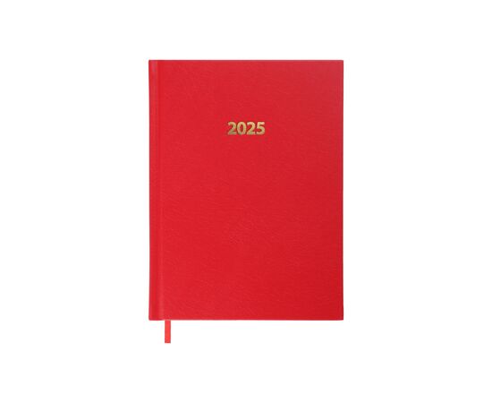 Еженедельник Buromax датированный 2025 Strong A5 на 336 страниц Красный (BM.2129-05)
