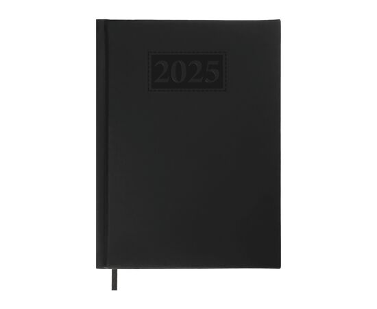 Тижневик Buromax датований 2025 GENTLE, А5 чорний (BM.2109-01)