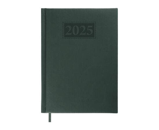 Еженедельник Buromax датированный 2025 GENTLE, А5 зеленый (BM.2109-04)