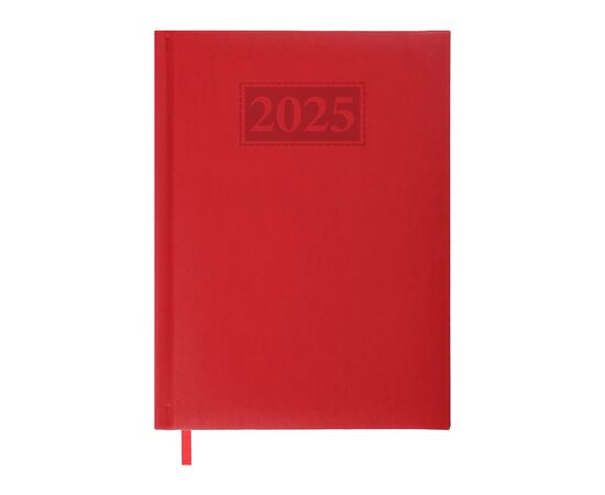 Еженедельник Buromax датированный 2025 GENTLE, А5 красный (BM.2109-05)