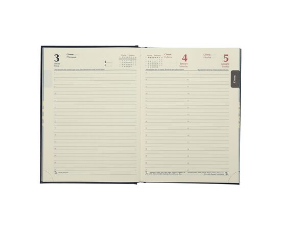 Еженедельник Buromax датированный 2025 GENTLE, А5 темно-красный (BM.2109-13), изображение 5 Еженедельник Buromax датированный 2025 GENTLE, А5 темно-красный (BM.2109-13), изображение 5