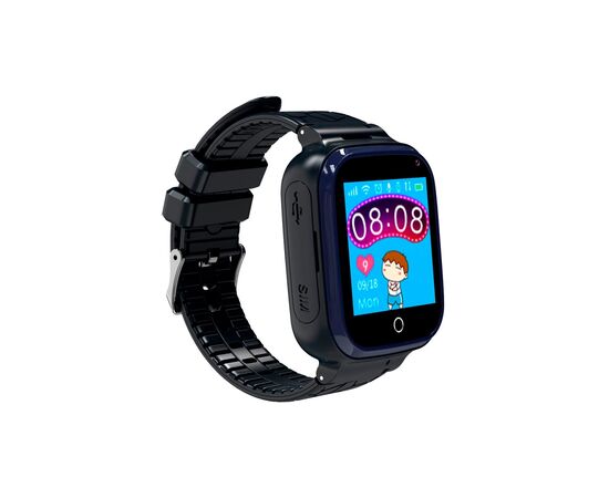Смарт-часы Gelius Pro GP-PK007 (Ocean) Black Kids smart watch with GPS tracker (Pro GP-PK007 (Ocean) Black), изображение 2 Смарт-часы Gelius Pro GP-PK007 (Ocean) Black Kids smart watch with GPS tracker (Pro GP-PK007 (Ocean) Black), изображение 2