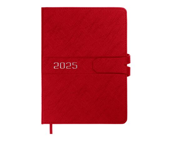 Тижневик Buromax датований 2025 BELLE, А5 червоний (BM.21103-05)