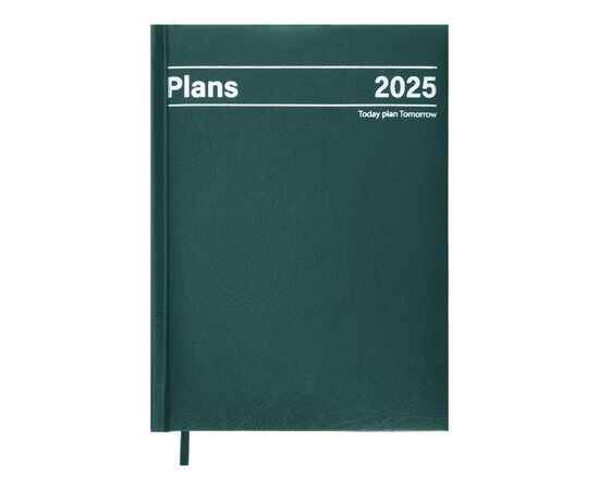 Тижневик Buromax датований 2025 STYLE, А5 зелений (BM.21120-04)