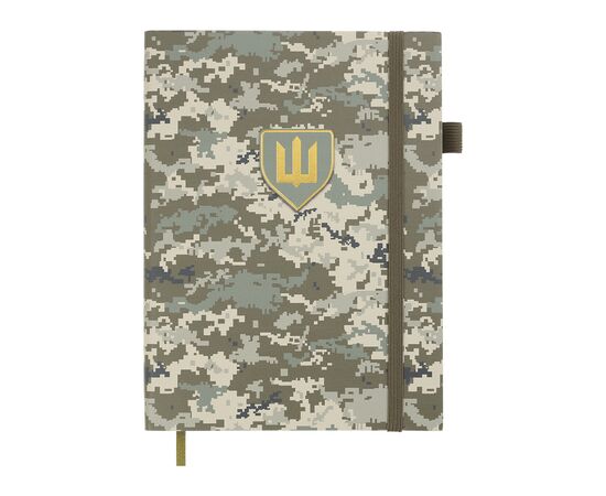Еженедельник Buromax датированный 2025 MILITARY, А5 светло-зеленый (BM.21134-15)