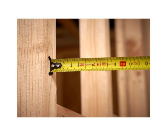 Рулетка Stanley CONTROL-LOCK, 3мх19мм, у прогумованому корпусі, з двосторонньою шкалою (STHT37230-0), зображення 8 Рулетка Stanley CONTROL-LOCK, 3мх19мм, у прогумованому корпусі, з двосторонньою шкалою (STHT37230-0), зображення 8