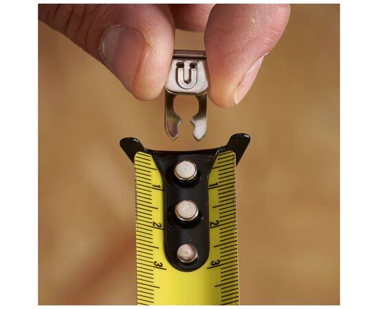 Рулетка Stanley CONTROL-LOCK, 5мх25мм, у прогумованому корпусі, з двосторонньою шкалою (STHT37231-0), зображення 10 Рулетка Stanley CONTROL-LOCK, 5мх25мм, у прогумованому корпусі, з двосторонньою шкалою (STHT37231-0), зображення 10