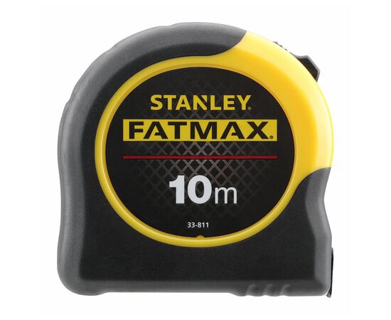 Рулетка Stanley FatMax Blade Armor, 10мх32мм, АВС-пластиковий корпус. (0-33-811), зображення 2 Рулетка Stanley FatMax Blade Armor, 10мх32мм, АВС-пластиковий корпус. (0-33-811), зображення 2
