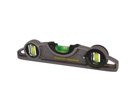 Уровень Stanley FatMax XL TORPEDO, алюминиевый, 250мм, 3 капсулы, магнитный. (0-43-609)