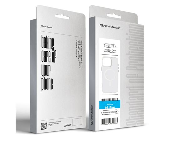 Чехол для мобильного телефона Armorstandart Y23 MagSafe Apple iPhone 16 Pro Transparent (ARM79572), изображение 2