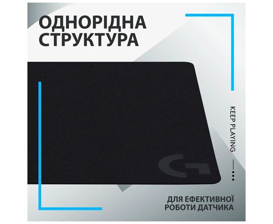 Коврик для мышки Logitech G240 Gaming Mouse Pad Black (943-000785), изображение 7 Коврик для мышки Logitech G240 Gaming Mouse Pad Black (943-000785), изображение 7