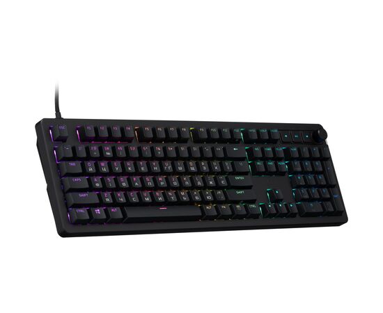 Клавиатура HyperX Alloy Rise PBT HX Red USB UA Black (7G7A3AA), изображение 2 Клавиатура HyperX Alloy Rise PBT HX Red USB UA Black (7G7A3AA), изображение 2