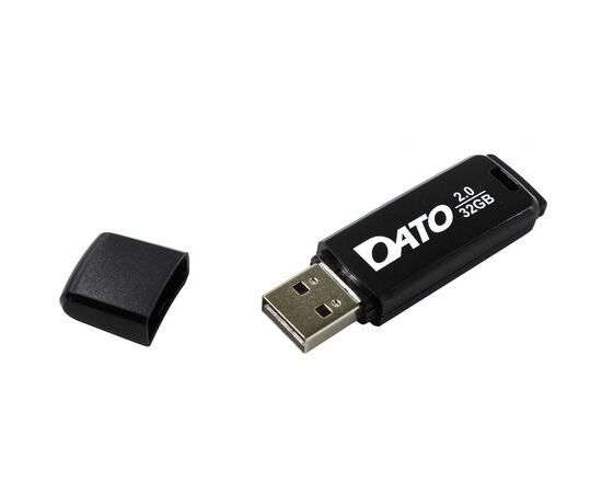 USB флеш накопичувач Dato 32GB DB8001 Black USB 2.0 (DB8001K-32G), зображення 2 USB флеш накопичувач Dato 32GB DB8001 Black USB 2.0 (DB8001K-32G), зображення 2