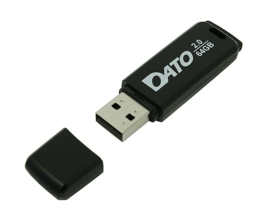 USB флеш накопичувач Dato 64GB DB8001 Black USB 2.0 (DB8001K-64G), зображення 2 USB флеш накопичувач Dato 64GB DB8001 Black USB 2.0 (DB8001K-64G), зображення 2