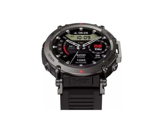 Смарт-часы Amazfit T-Rex Ultra Abyss Black (W2142EU1N) (1066608), изображение 4 Смарт-часы Amazfit T-Rex Ultra Abyss Black (W2142EU1N) (1066608), изображение 4