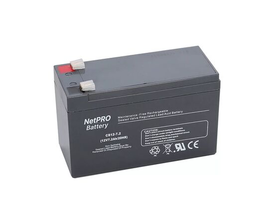 Батарея к ИБП NetPro CS12-7.2, 12V 7.2Ah (CS12-7.2)