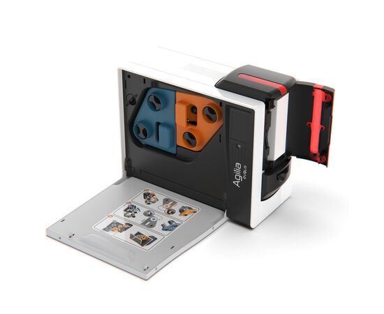 Принтер пластиковых карт Evolis Evolis Agilia, double side, ,USB, Ethernet (AG1-0011), изображение 4 Принтер пластиковых карт Evolis Evolis Agilia, double side, ,USB, Ethernet (AG1-0011), изображение 4