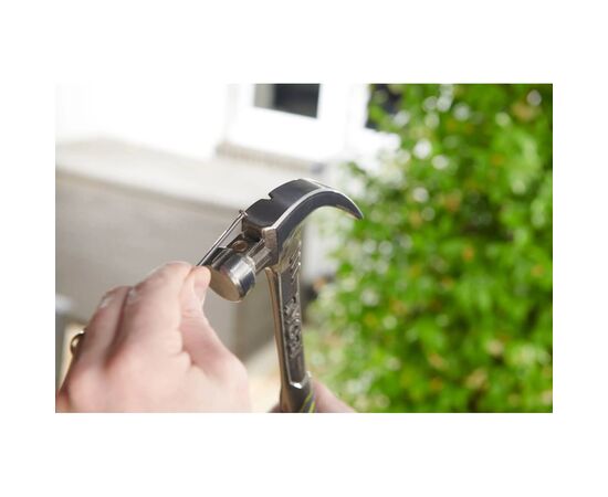 Молоток Ryobi столярный RHHSCC560, 560г, магнитный держатель, рукоятка стекловолокно (5132006036), изображение 3 Молоток Ryobi столярный RHHSCC560, 560г, магнитный держатель, рукоятка стекловолокно (5132006036), изображение 3